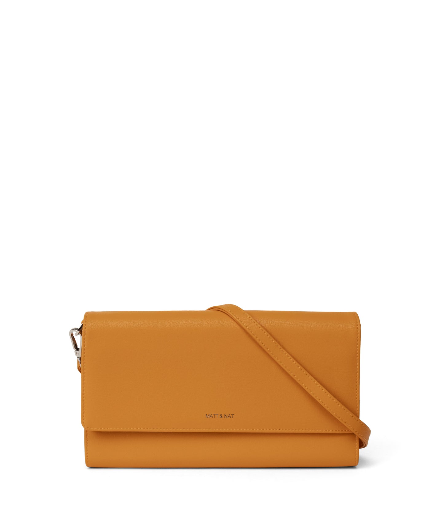 DREWLG Vegan Crossbody Bag - Arbor | Color: Yellow - variant::marigold