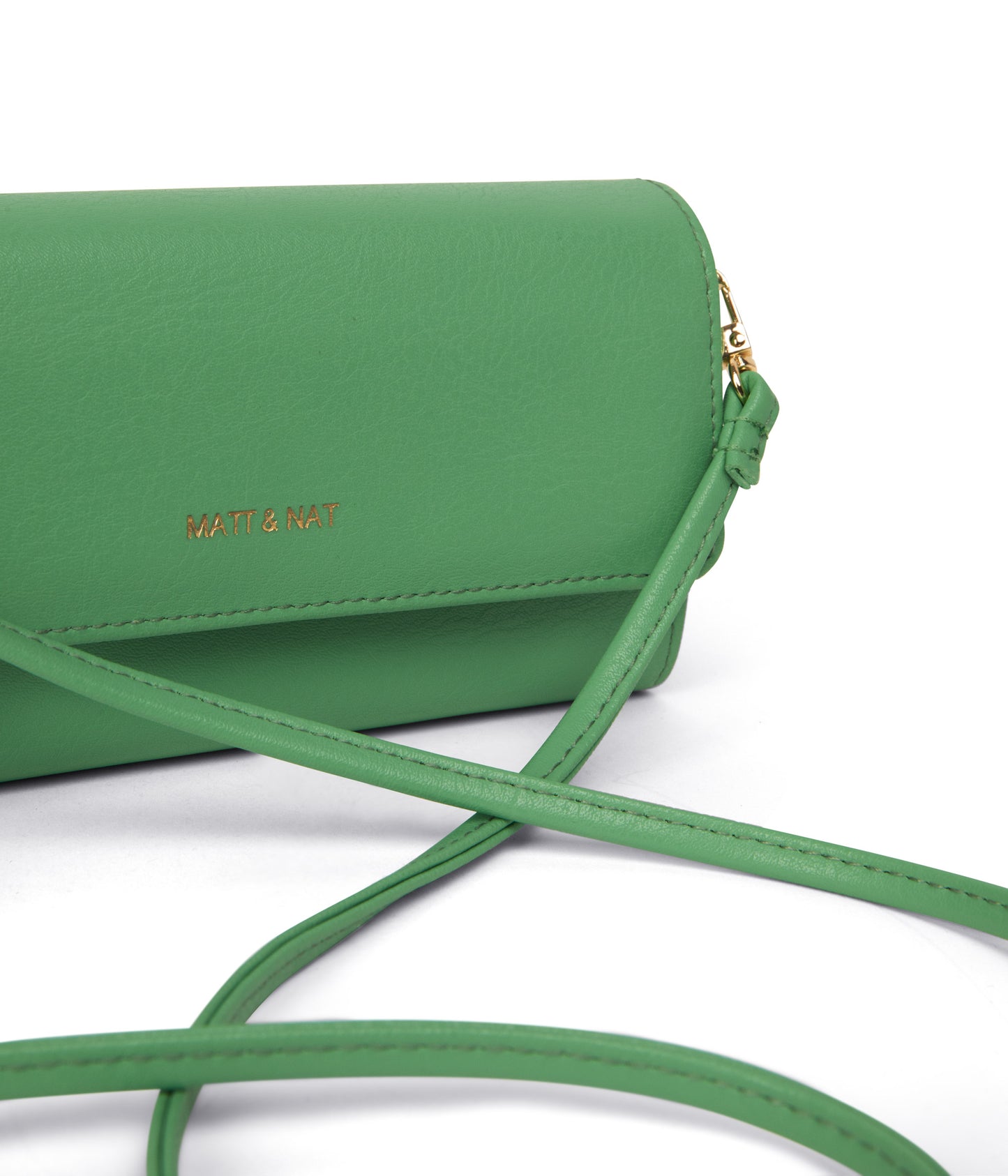 DREW MED Vegan Crossbody Bag - Arbor | Color: Green - variant::pistachio