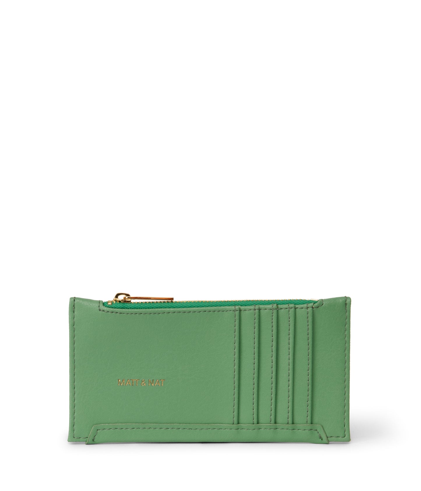 JESSE Slim Vegan Wallet - Arbor | Color: Green - variant::pistachio