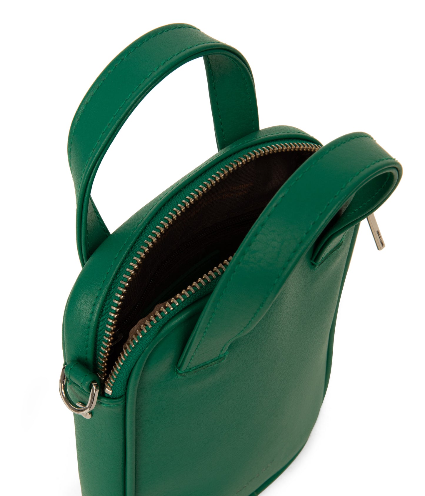 LEAP Vegan Crossbody Bag - Arbor | Color: Green - variant::peacock