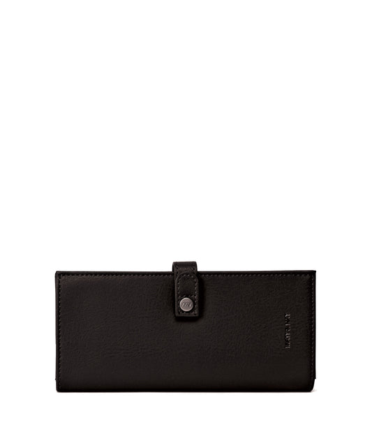 SOSI Vegan Folded Wallet - Arbor | Color: Black - variant::black