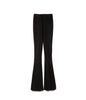 COLETTE Women's Bamboo Ribbed Pants | Color: Black - variant::black