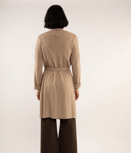 CAROL Long Sleeve Cardigan | Color: Black - variant::black