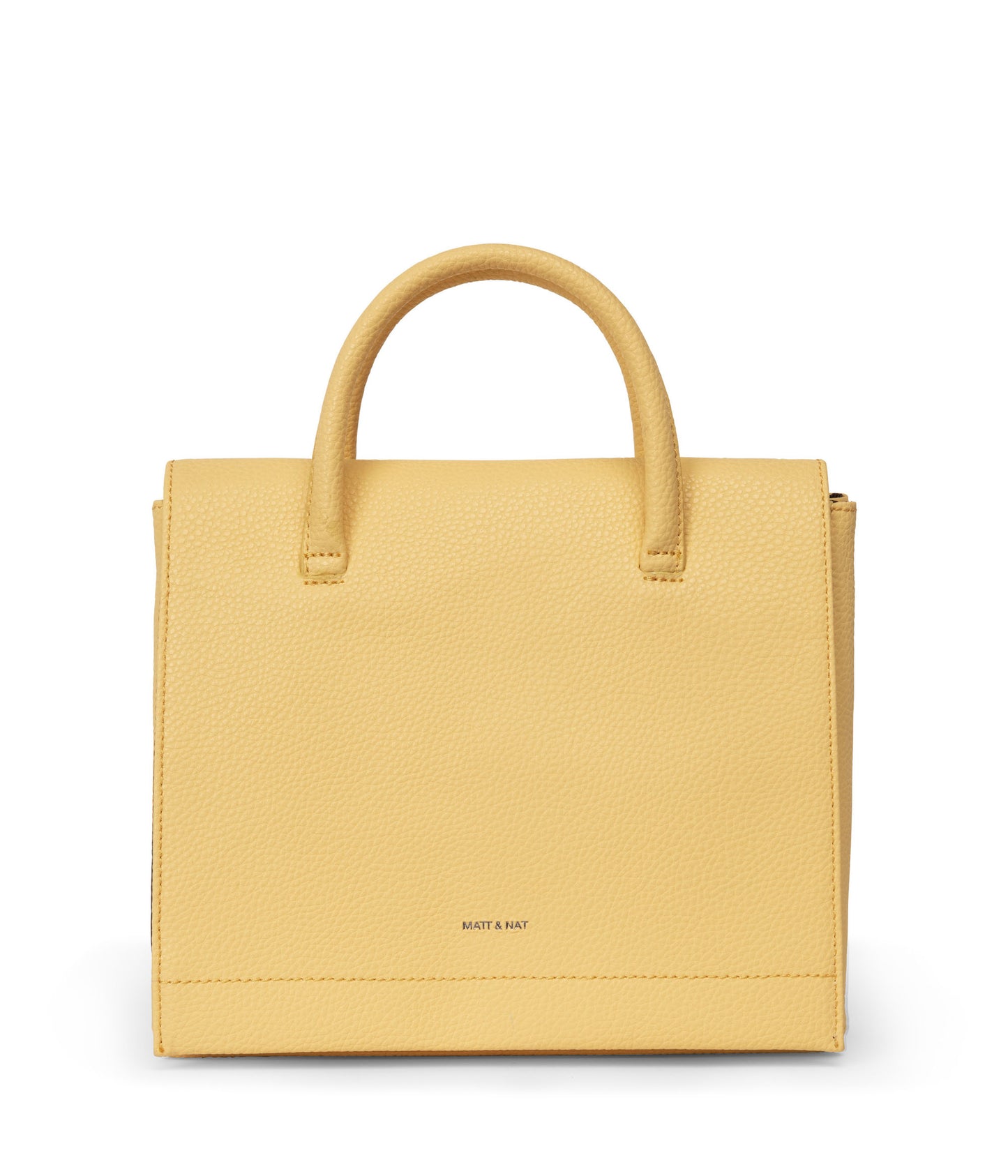 ADEL Vegan Satchel - Purity | Color: Yellow - variant::zest