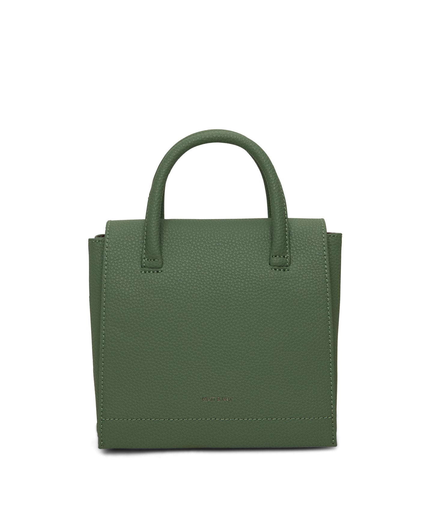 ADELSM Small Vegan Satchel - Purity | Color: Green - variant::herb