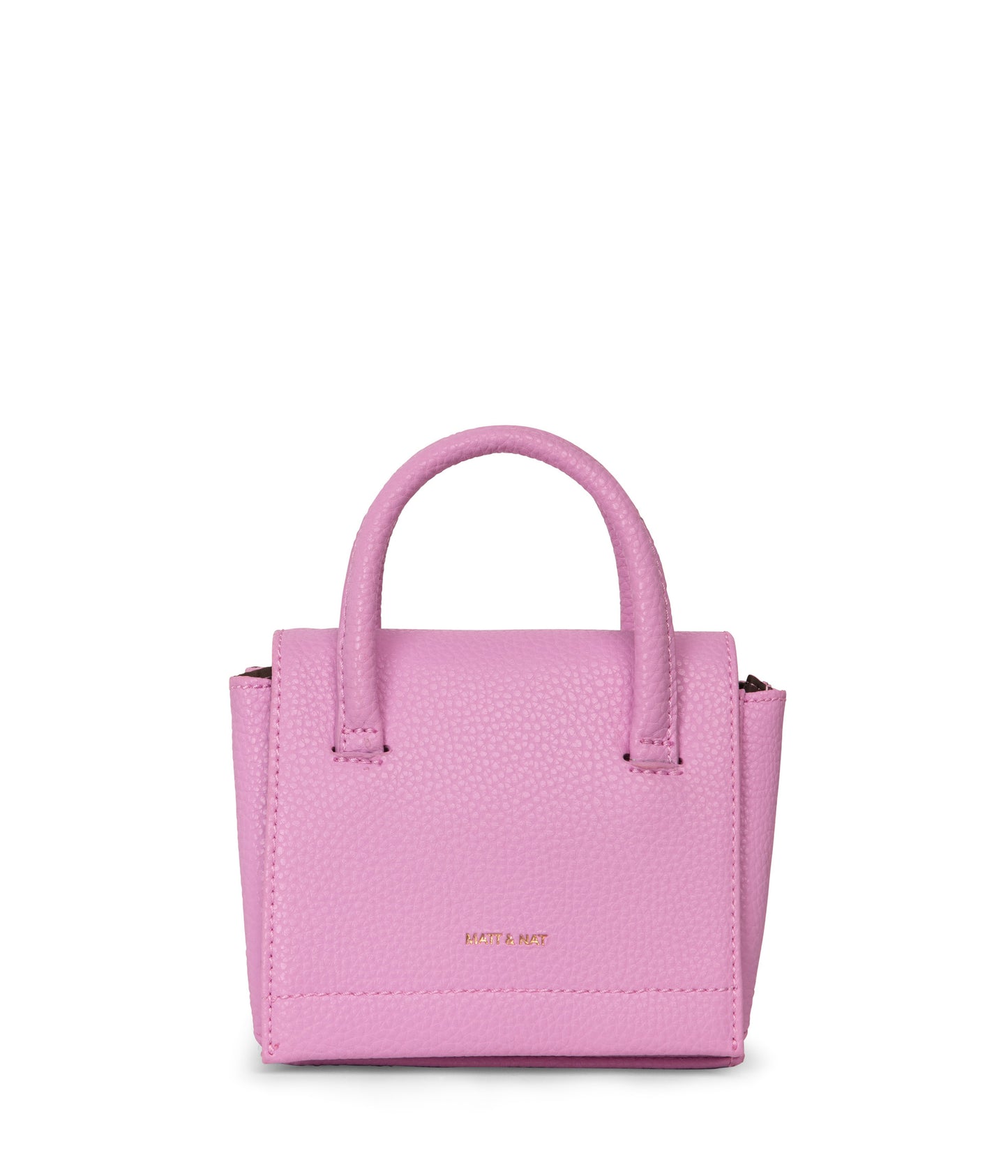 ADEL MICRO Vegan Satchel - Purity | Color: Pink - variant::flora