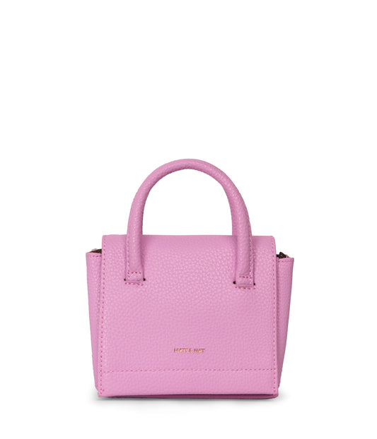 ADEL MICRO Vegan Satchel - Purity | Color: Pink - variant::flora