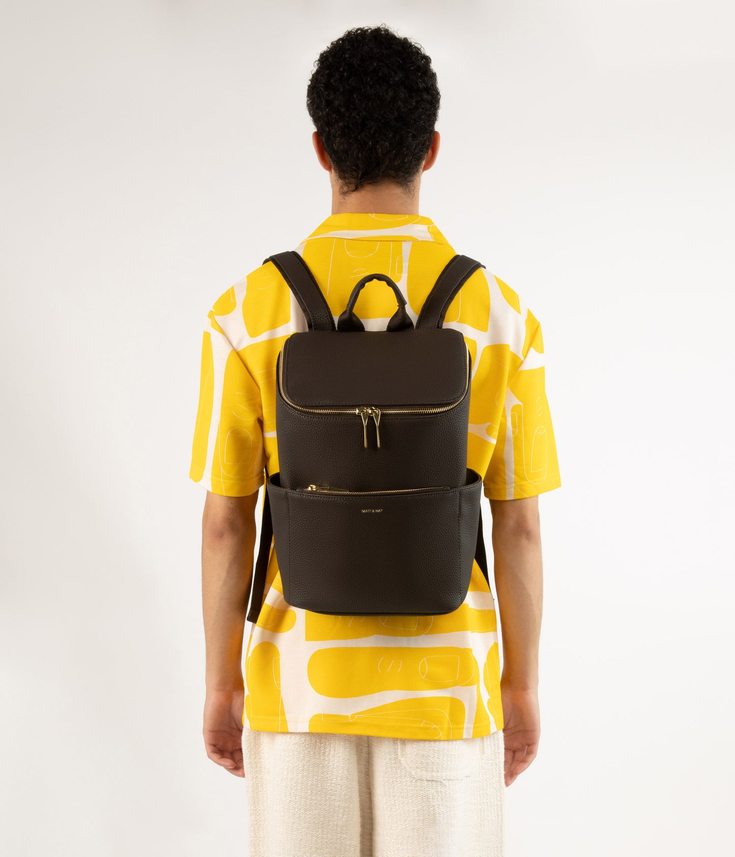 BRAVE Vegan Backpack - Purity | Color: Yellow - variant::zest