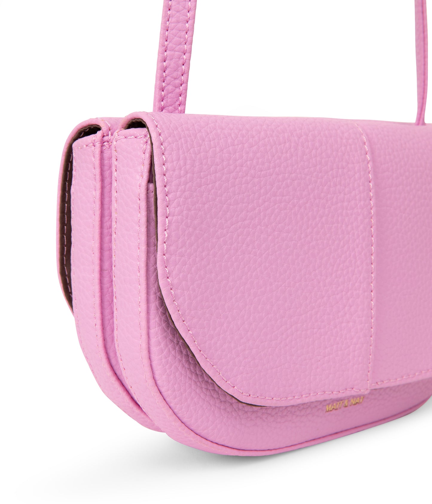 BUDA Vegan Crossbody Bag - Purity | Color: Pink - variant::flora