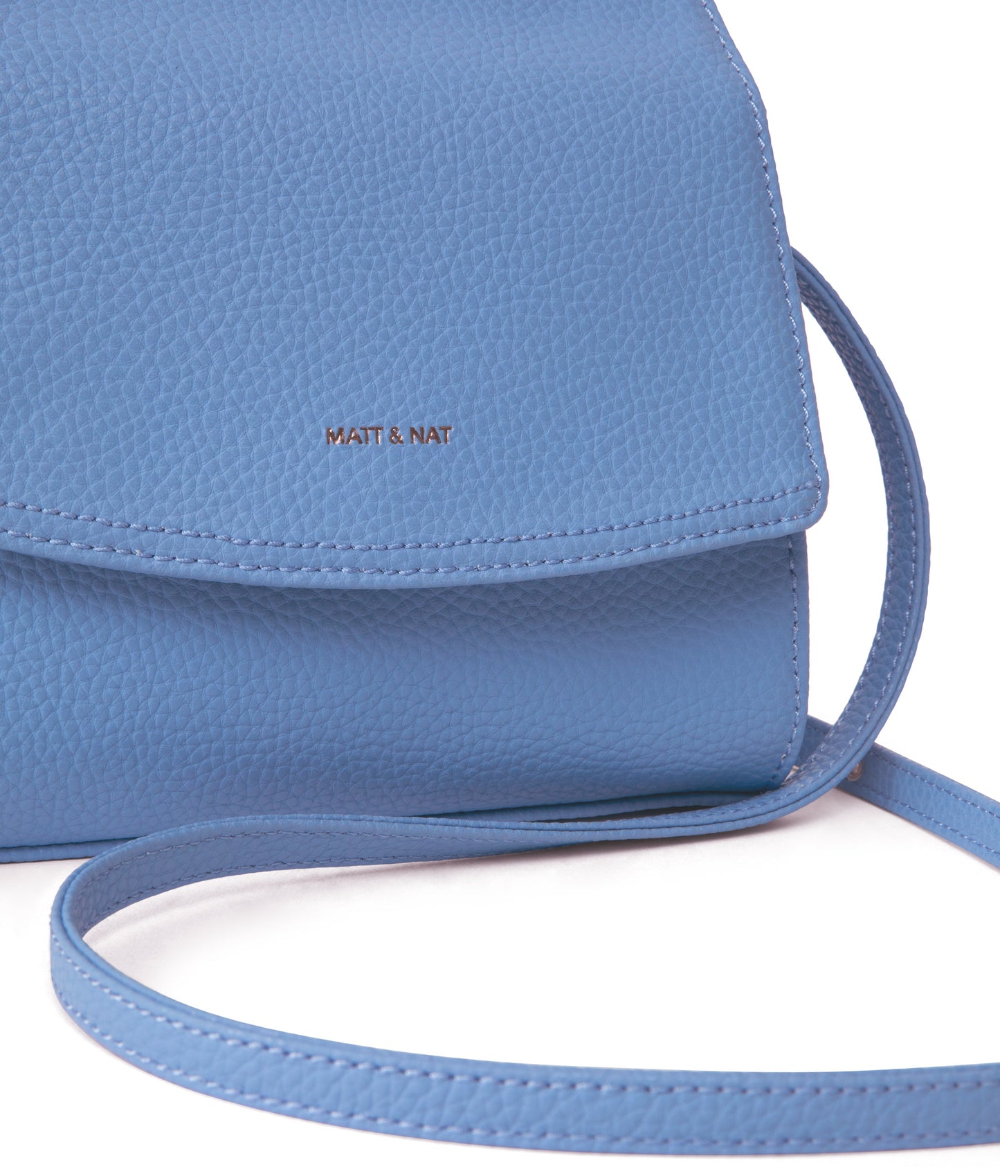 ERIKA Vegan Crossbody Bag - Purity | Color: Blue - variant::coast