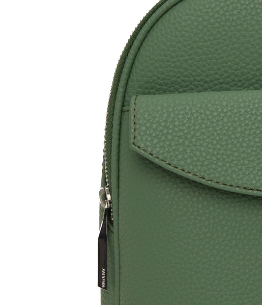 HARLEM Small Vegan Backpack - Purity | Color: Green - variant::herb