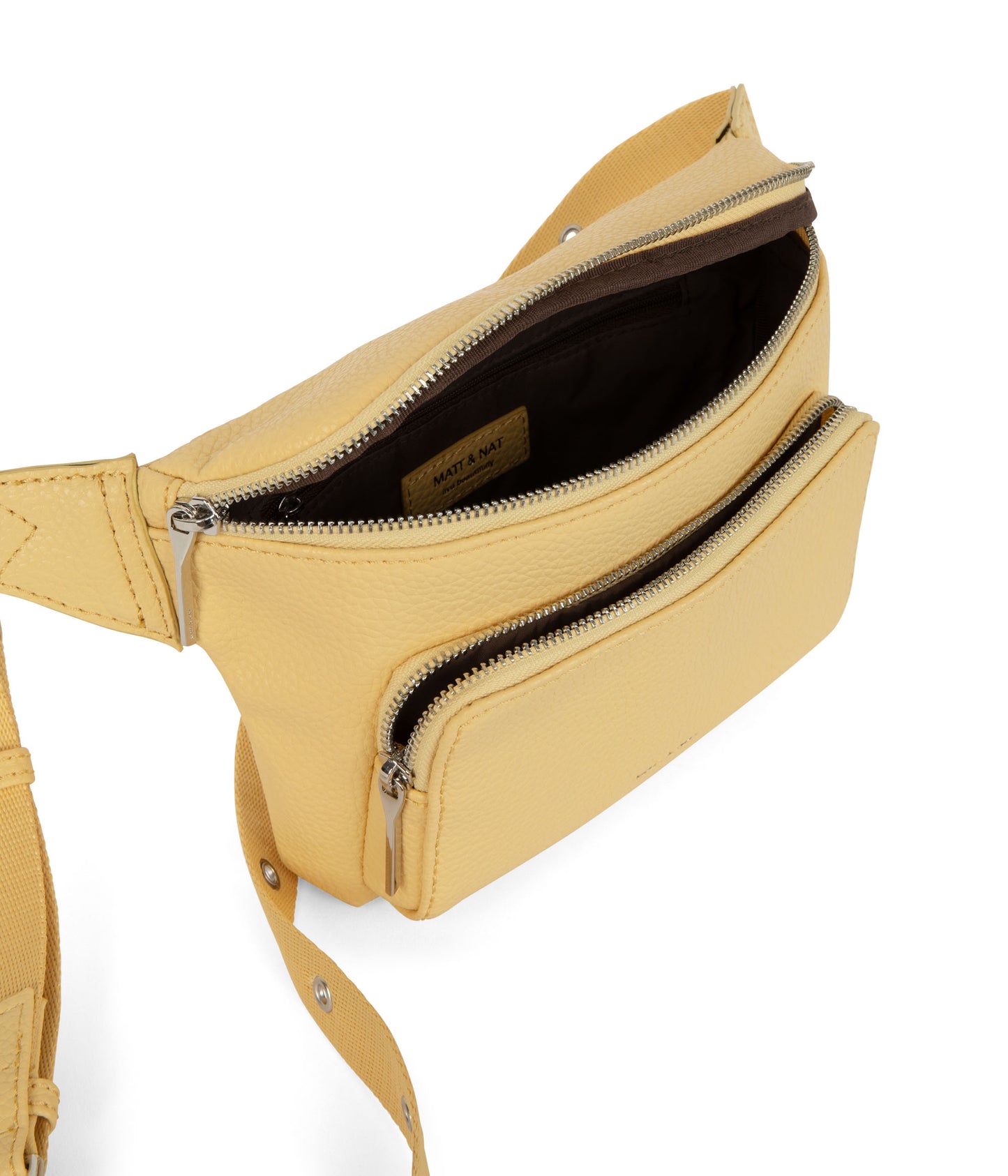 KORA Vegan Belt Bag - Purity | Color: Yellow - variant::zest