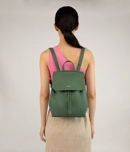 MUMBAI MED Vegan Backpack - Purity | Color: Green - variant::herb