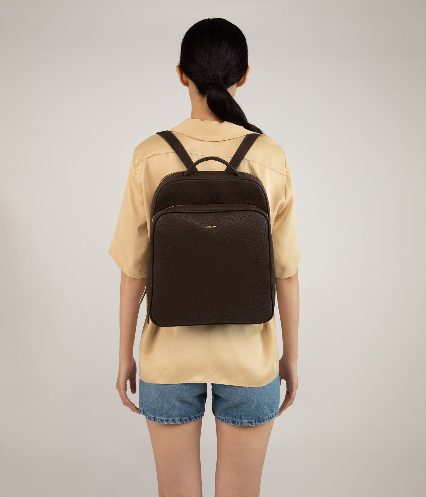 NAVA Vegan Backpack - Purity | Color: Yellow - variant::zest