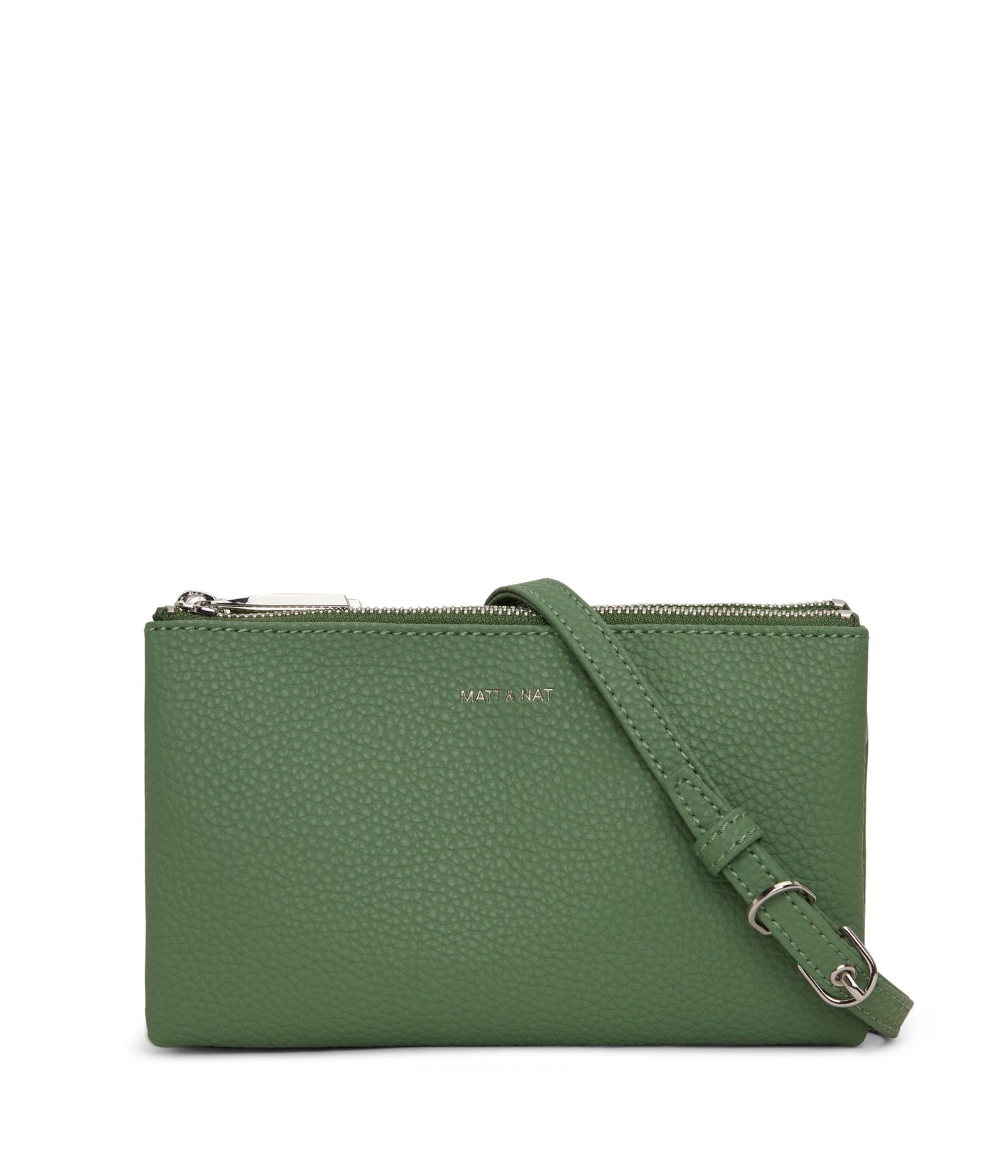 TRIPLET Vegan Crossbody Bag - Purity | Color: Green - variant::herb