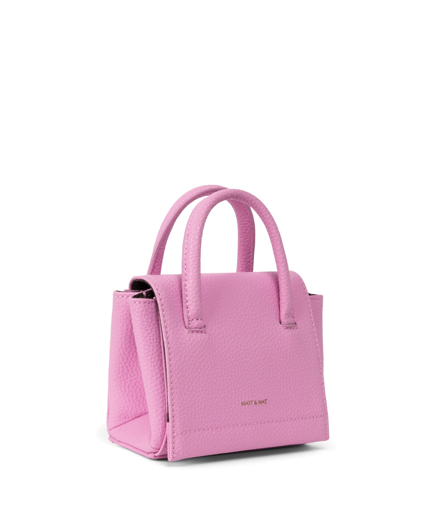 ADEL MICRO Vegan Satchel - Purity | Color: Pink - variant::flora