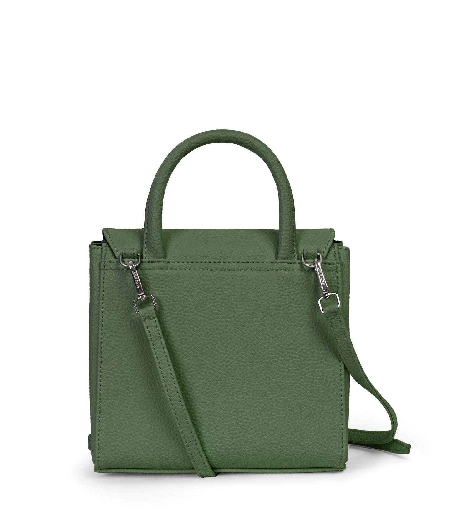 ADELSM Small Vegan Satchel - Purity | Color: Green - variant::herb