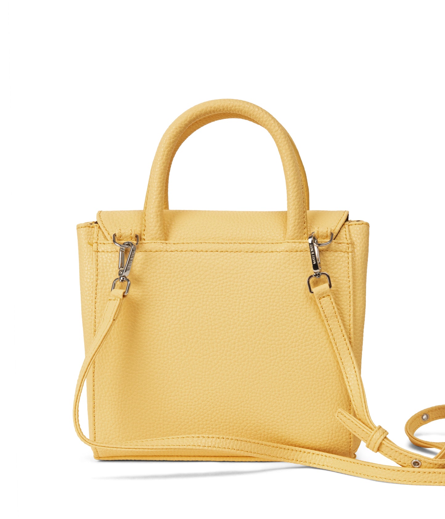 ADELSM Small Vegan Satchel - Purity | Color: Yellow - variant::zest