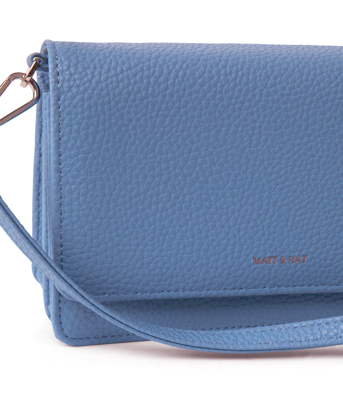 BEE Vegan Crossbody Bag - Purity | Color: Blue - variant::coast