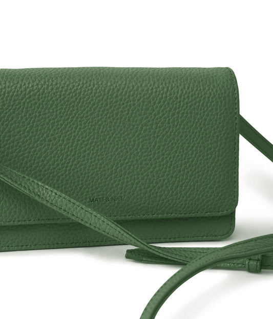 BEE Vegan Crossbody Bag - Purity | Color: Green - variant::herb