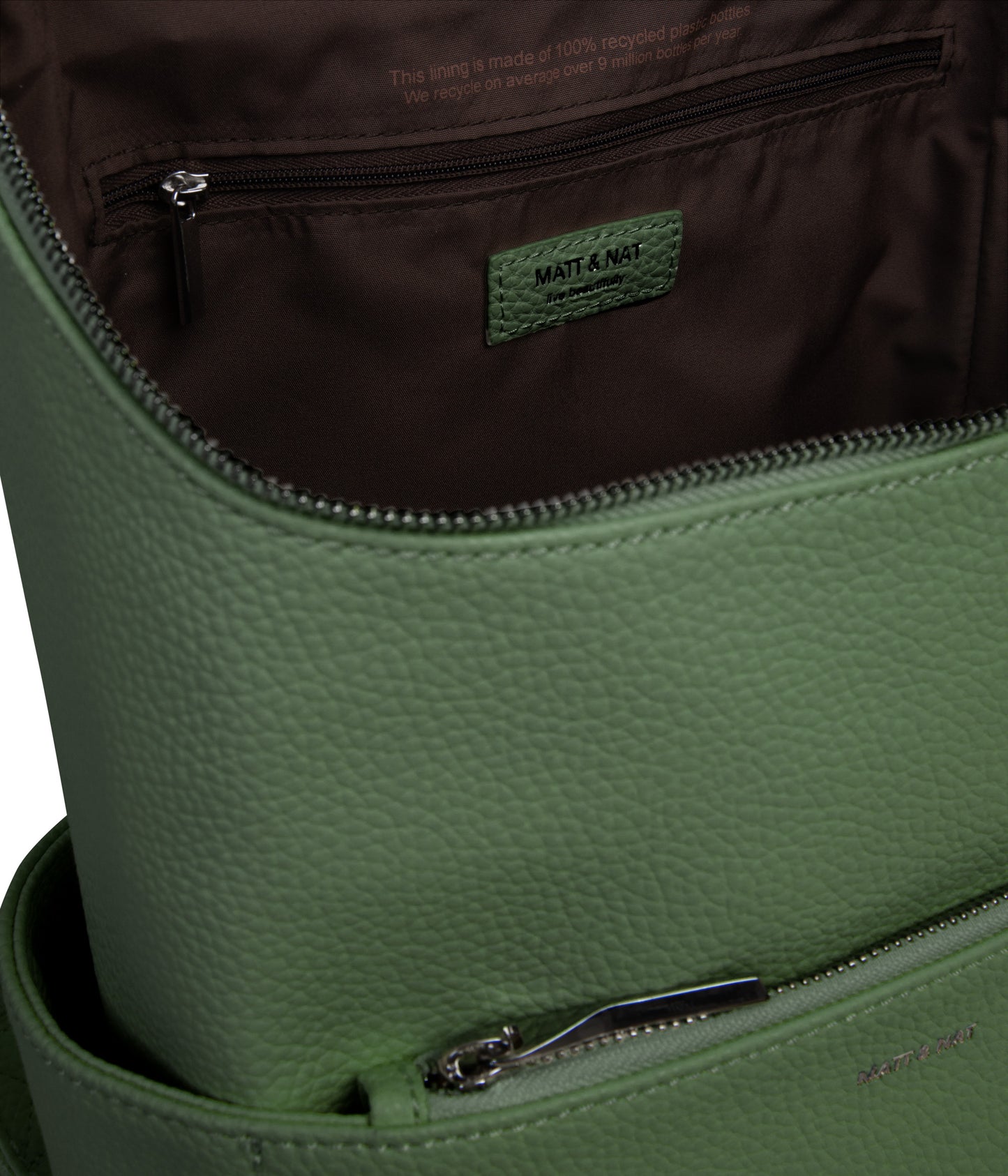 BRAVE Vegan Backpack - Purity | Color: Green - variant::herb