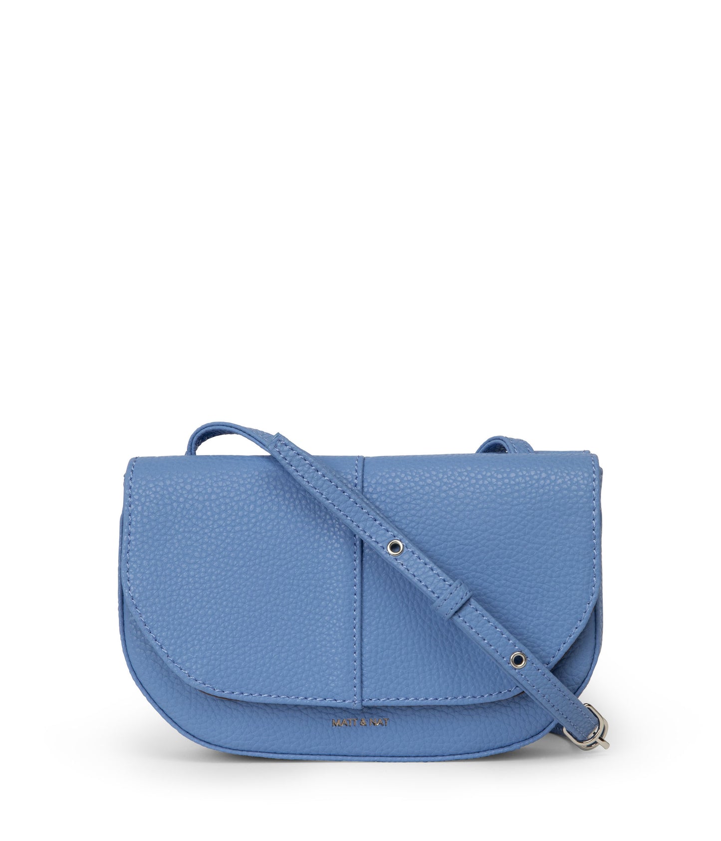 BUDA Vegan Crossbody Bag - Purity | Color: Blue - variant::coast