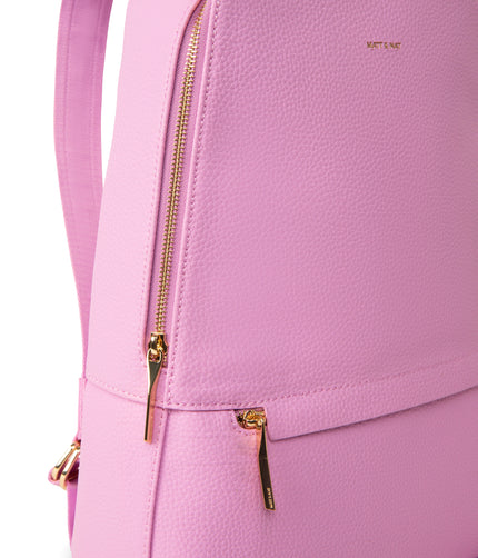 ELISE Vegan Backpack - Purity | Color: Pink - variant::flora