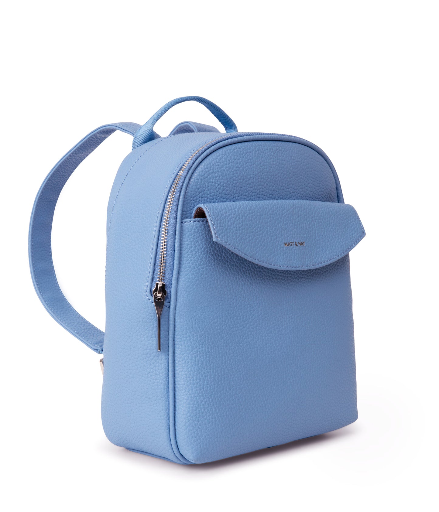 HARLEM Small Vegan Backpack - Purity | Color: Blue - variant::coast