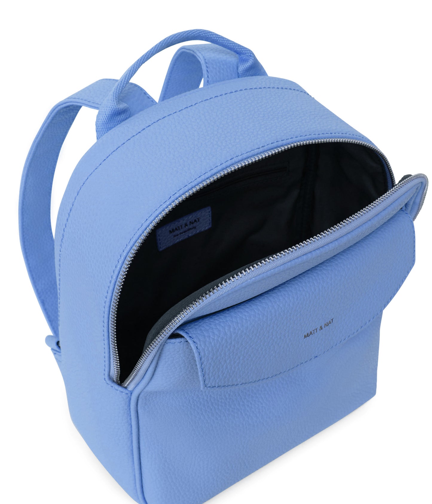 HARLEM Small Vegan Backpack - Purity | Color: Blue - variant::coast