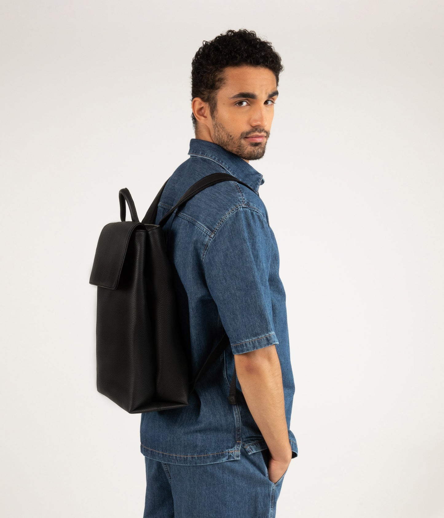 SEVAN Vegan Backpack - Purity | Color: Blue - variant::coast