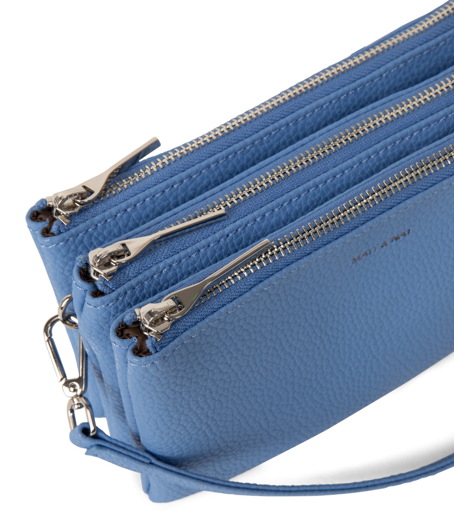 TRIPLET Vegan Crossbody Bag - Purity | Color: Blue - variant::coast