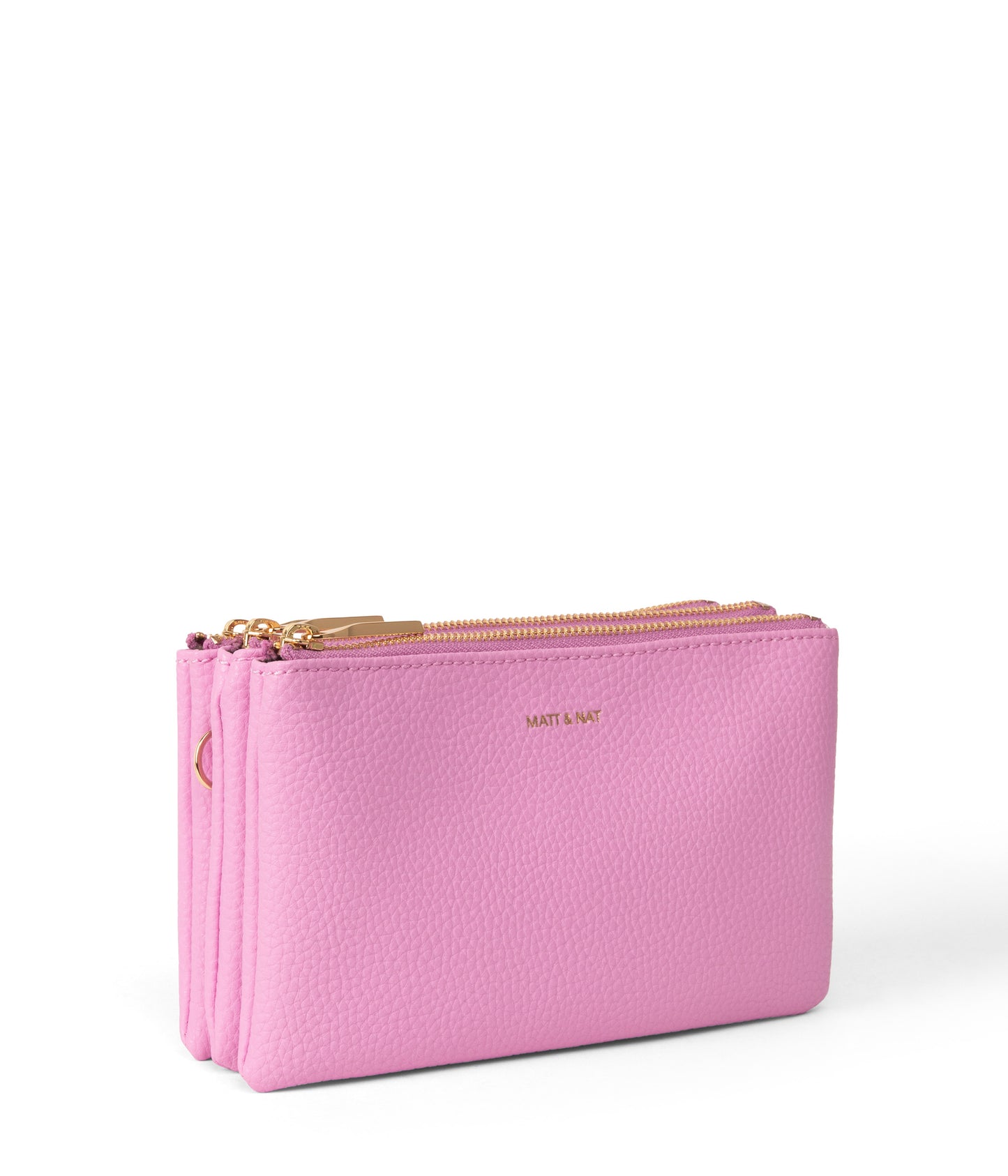 TRIPLET Vegan Crossbody Bag - Purity | Color: Pink - variant::flora