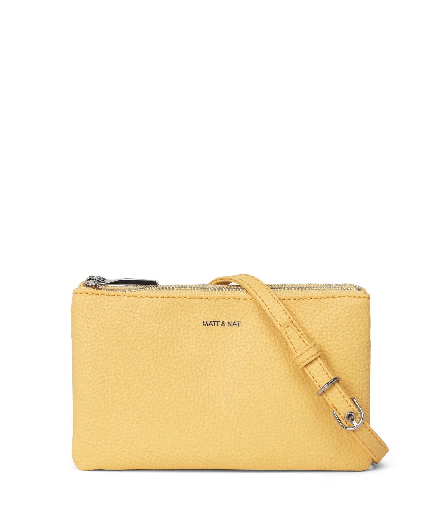 TRIPLET Vegan Crossbody Bag - Purity | Color: Yellow - variant::zest