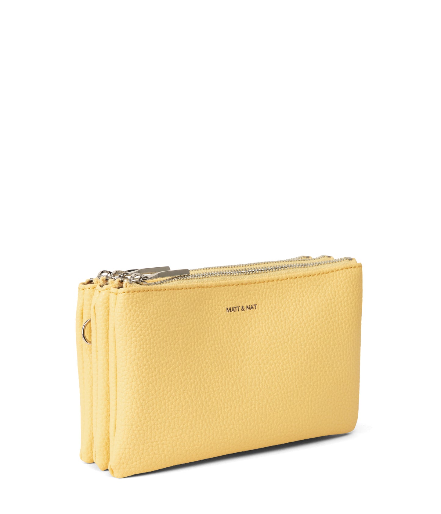 TRIPLET Vegan Crossbody Bag - Purity | Color: Yellow - variant::zest