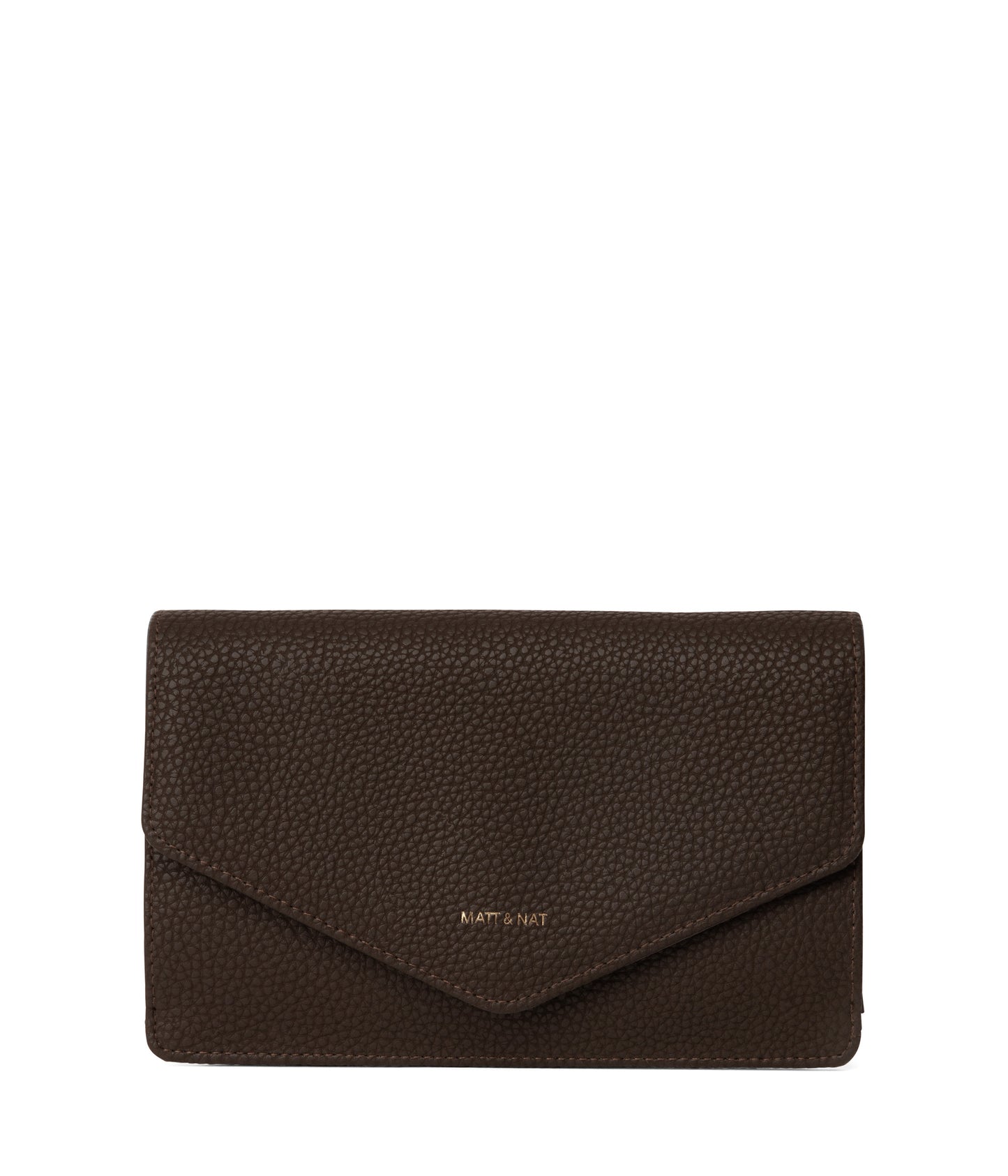 CLOE Vegan Wristlet Wallet - Purity | Color: Brown - variant::truffle