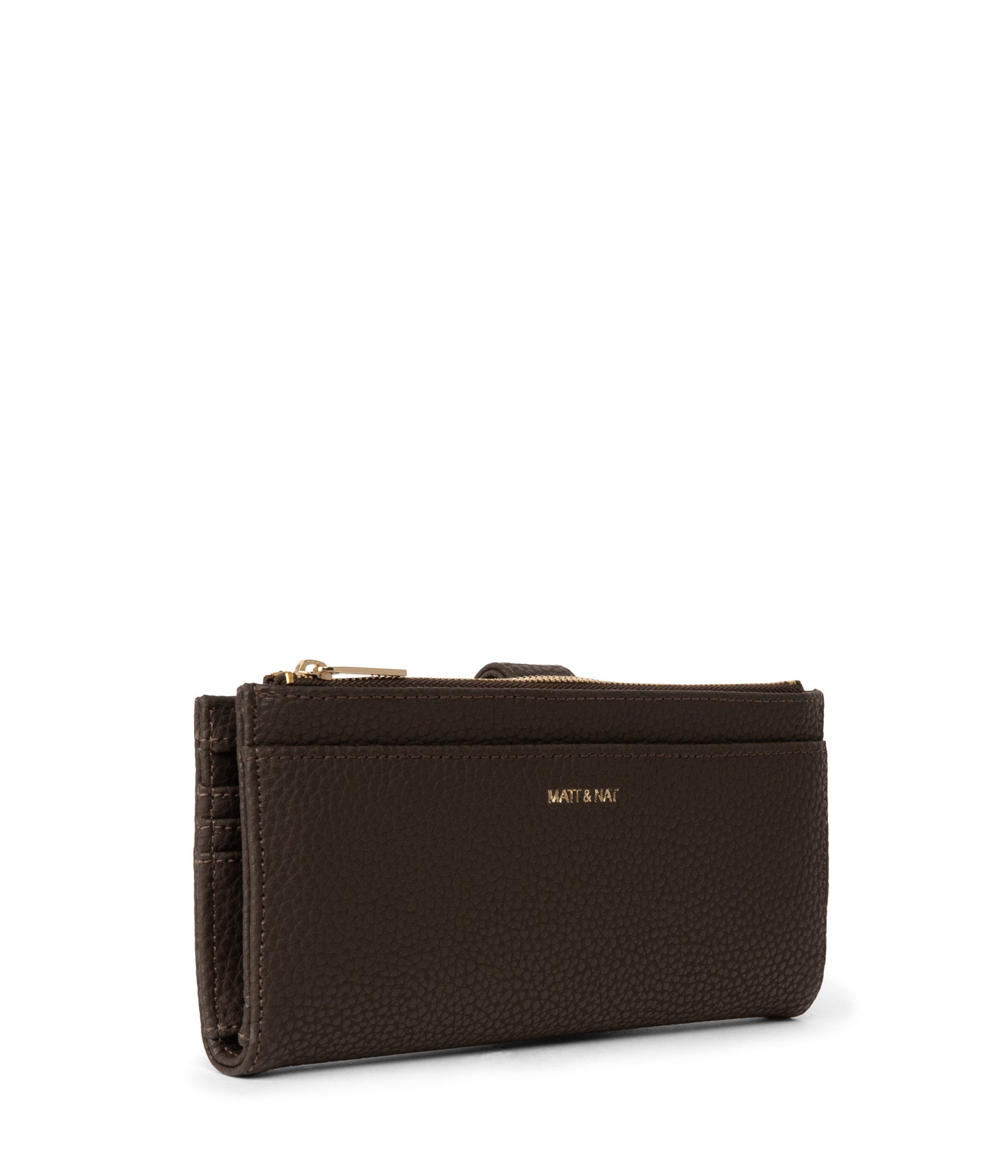 MOTIV Vegan Wallet - Purity | Color: Brown - variant::truffle