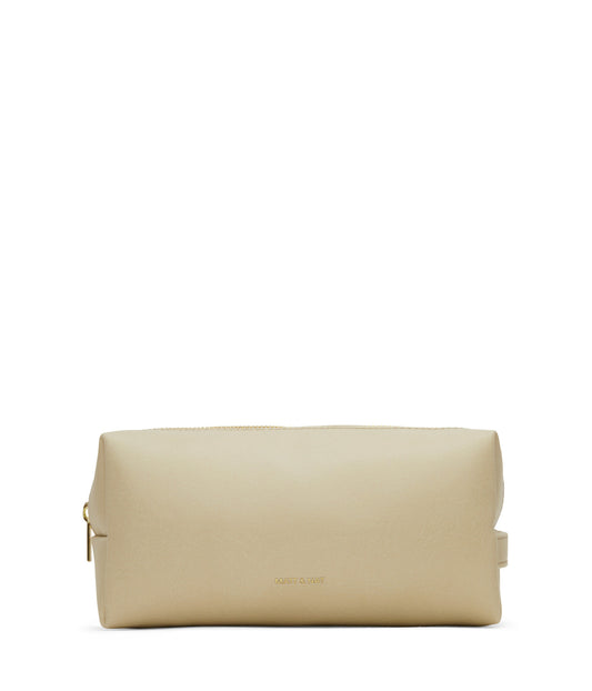 BLAIR Vegan Toiletry Case - Vintage | Color: White - variant::vanilla