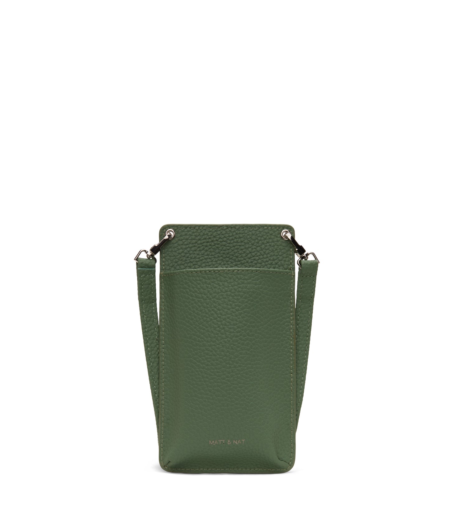 CUE Vegan Crossbody Phone Bag - Purity | Color: Green - variant::herb