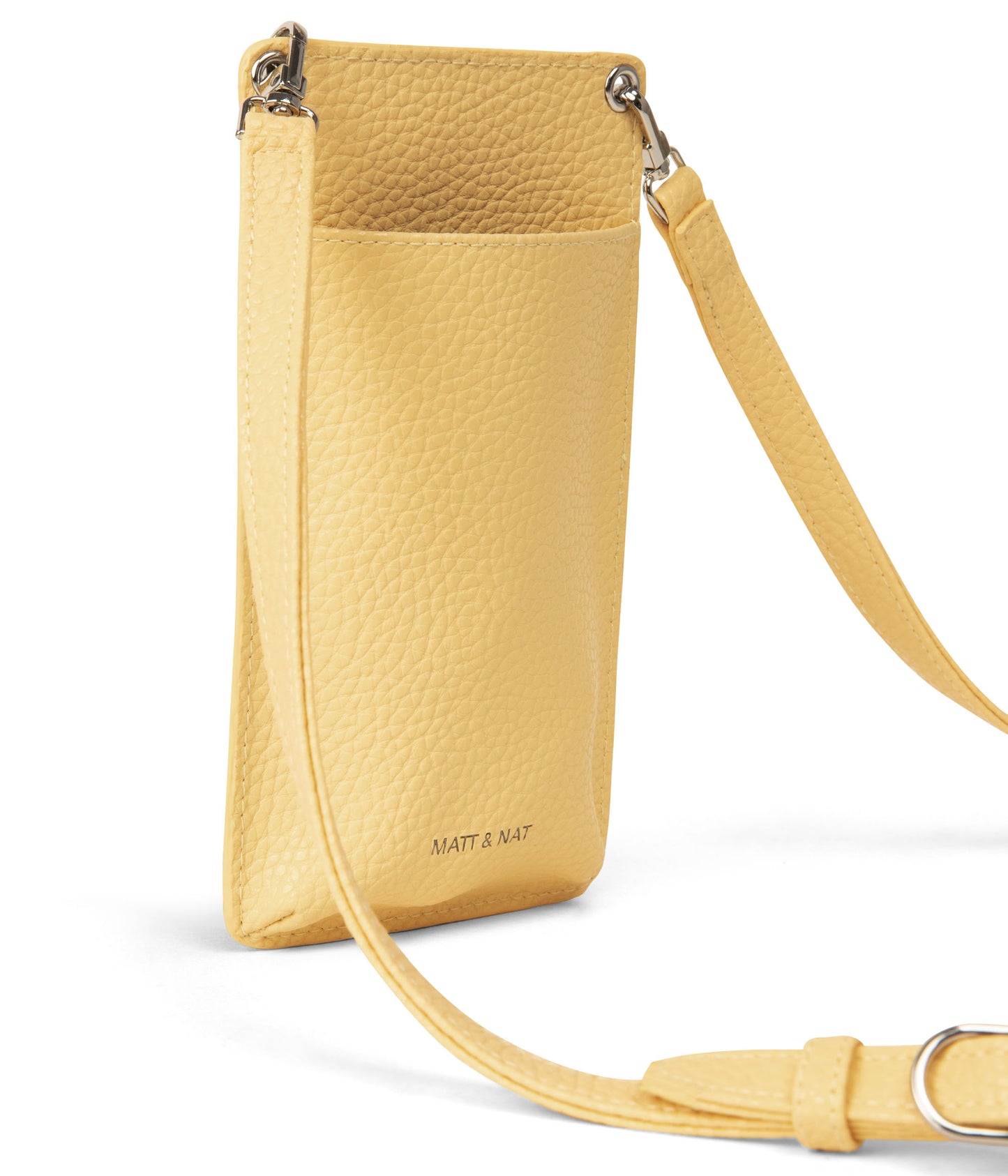 CUE Vegan Crossbody Phone Bag - Purity | Color: Yellow - variant::zest