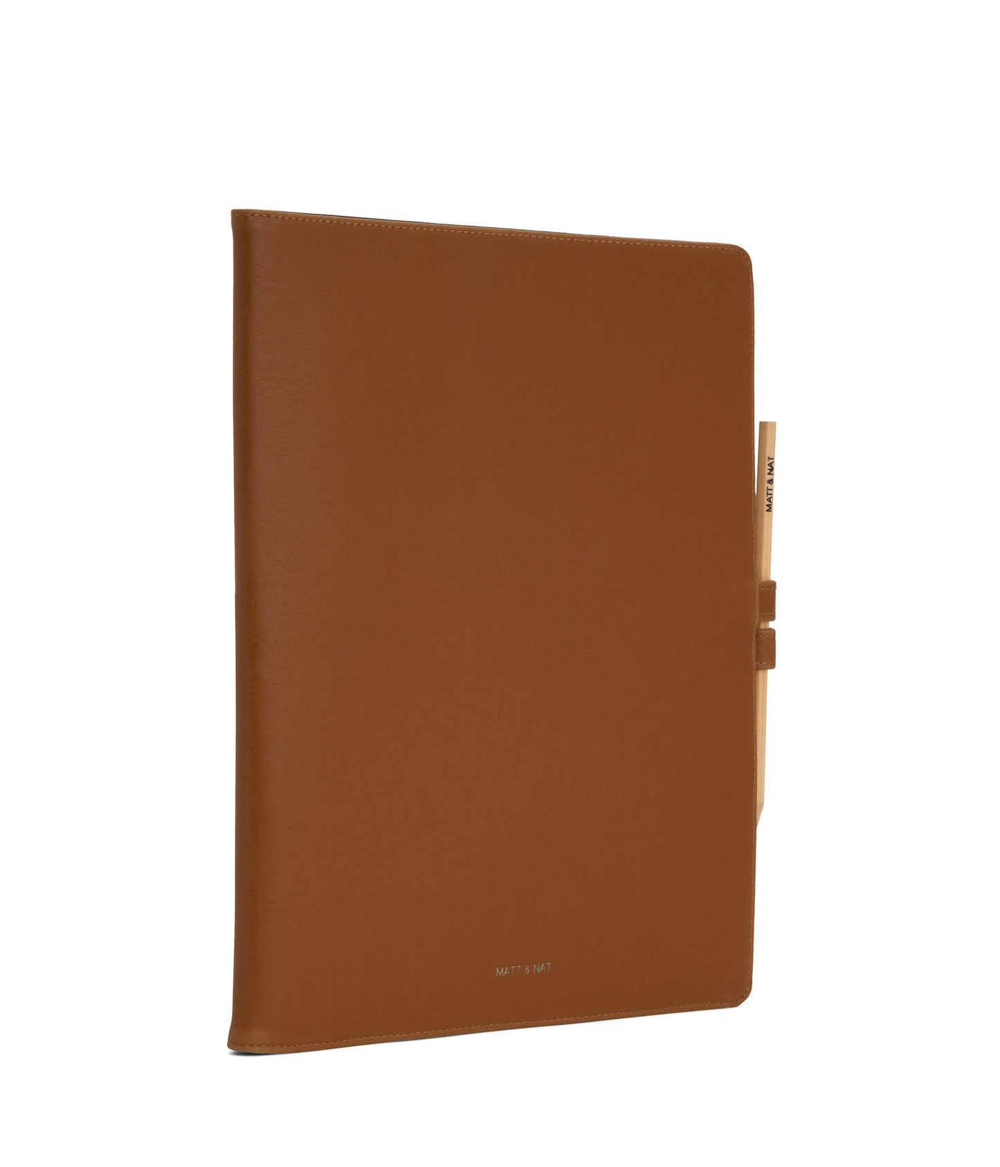 MAGISTRAL Vegan Notepad Cover - Vintage | Color: Brown - variant::chili
