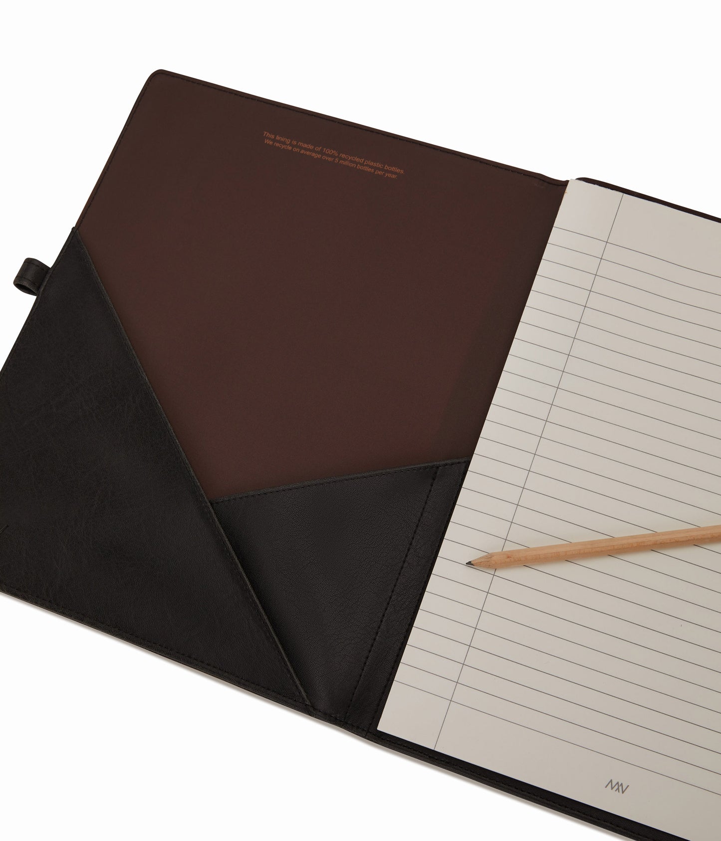 MAGISTRAL Vegan Notepad Cover - Vintage | Color: Black - variant::black