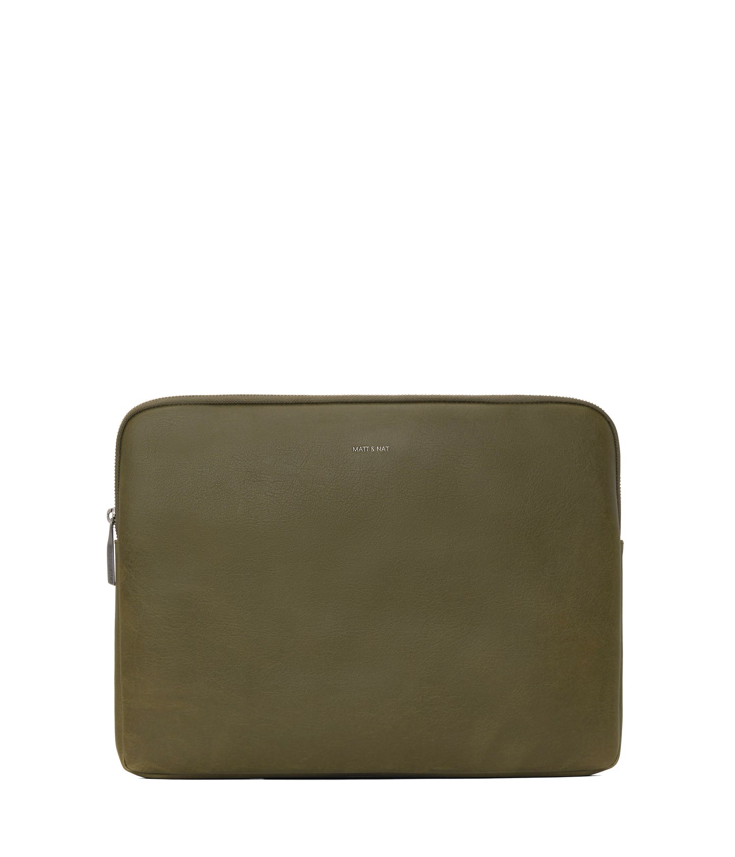 OFIN 15 Inch Vegan Laptop Case - Vintage | Color: Green - variant::olive