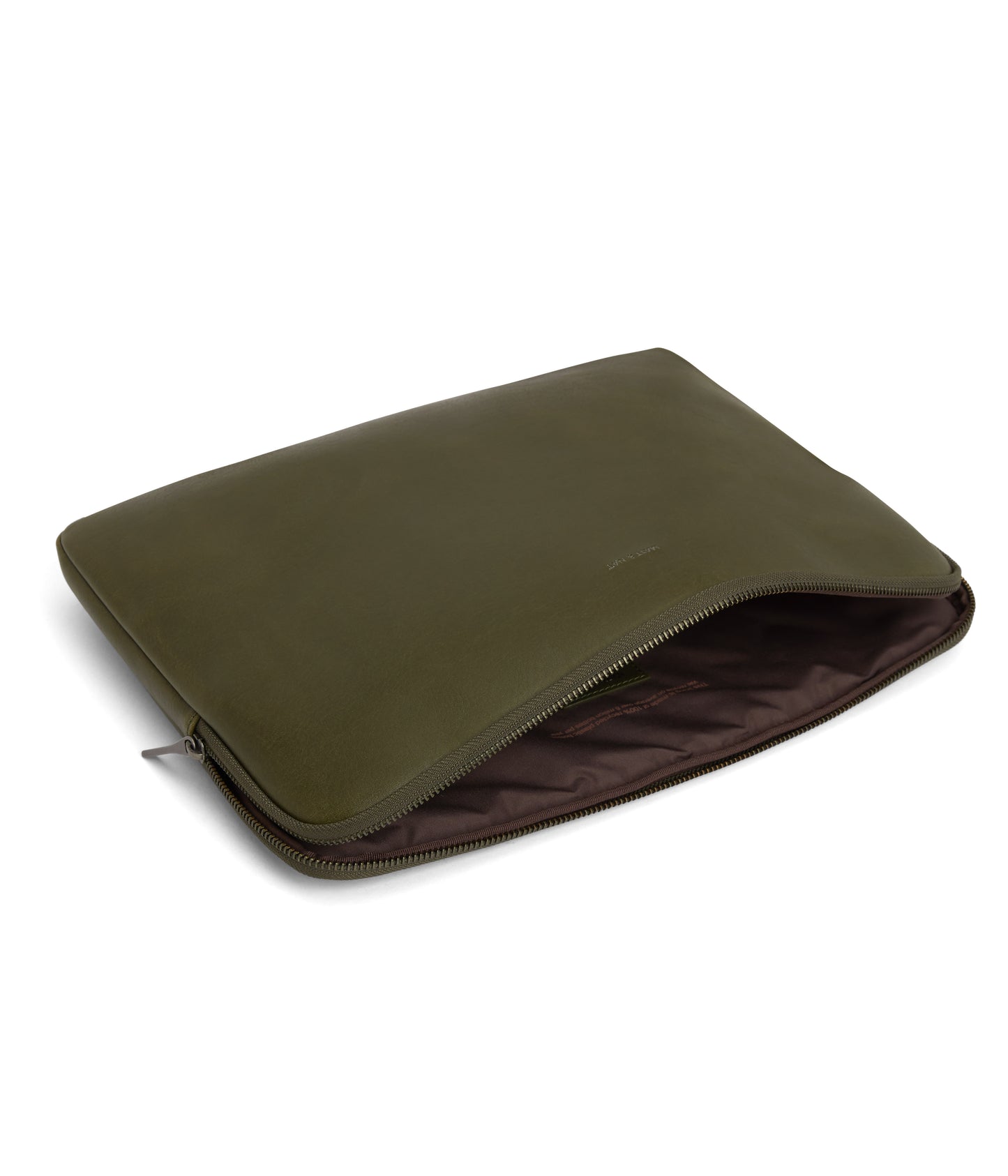 OFIN 15 Inch Vegan Laptop Case - Vintage | Color: Green - variant::olive