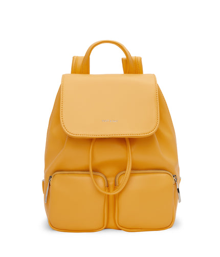 TATUM Vegan Backpack - Sol | Color: Yellow - variant::citrine
