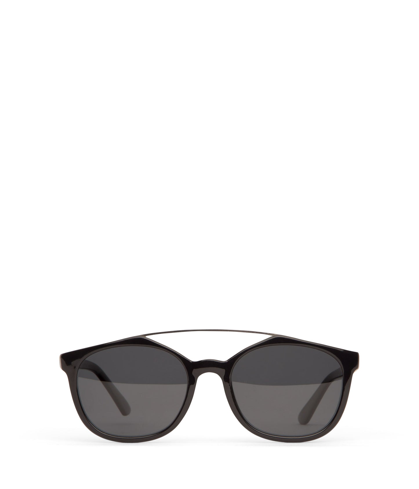 NESSON Black Aviator Sunglasses | Color: Black - variant::black