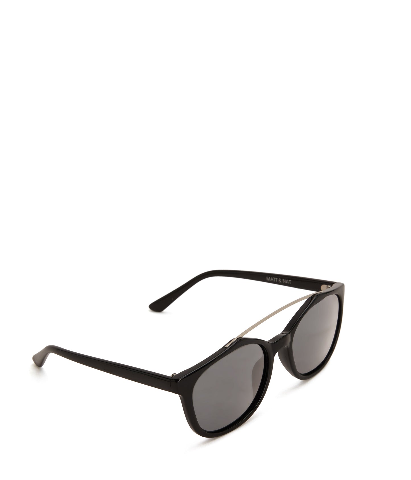 NESSON Black Aviator Sunglasses | Color: Black - variant::black