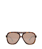 AVIATOR Brown Aviator Sunglasses | Color: Brown - variant::brown