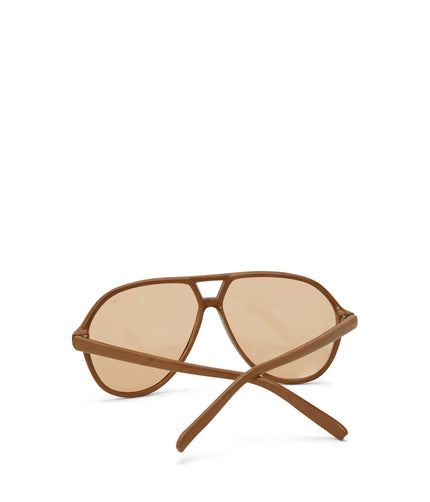 ELLIS Brown Aviator Sunglasses | Color: Brown - variant::brown