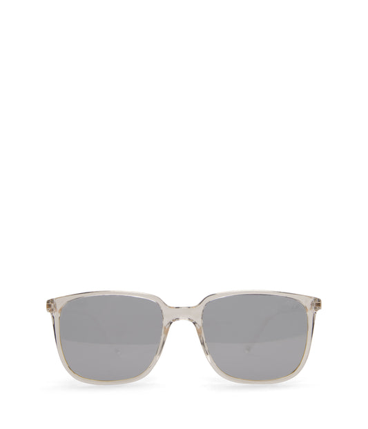 KIRA Square Sunglasses | Color: Black - variant::clear