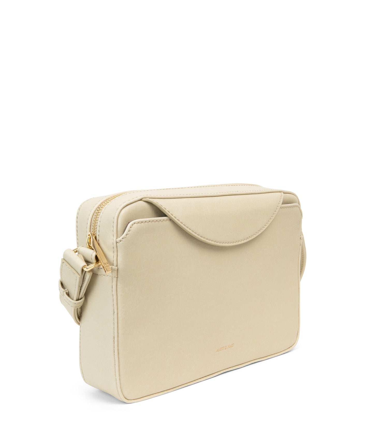 BRIDGE Vegan Crossbody Bag - Vintage | Color: White - variant::vanilla